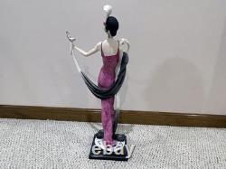 Armani Lady With Powder Puff Figurine 1987 Limited Edition 19 Tall Box