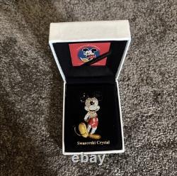 Arribas Bros Swarovski Crystal Mickey Mouse Limited Edition Jeweled Figurine