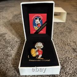 Arribas Bros Swarovski Crystal Mickey Mouse Limited Edition Jeweled Figurine