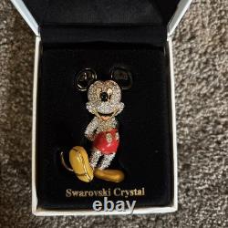 Arribas Bros Swarovski Crystal Mickey Mouse Limited Edition Jeweled Figurine