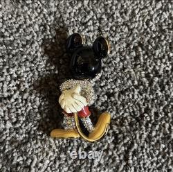 Arribas Bros Swarovski Crystal Mickey Mouse Limited Edition Jeweled Figurine