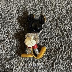 Arribas Bros Swarovski Crystal Mickey Mouse Limited Edition Jeweled Figurine