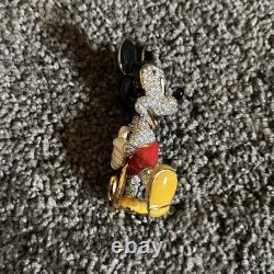Arribas Bros Swarovski Crystal Mickey Mouse Limited Edition Jeweled Figurine