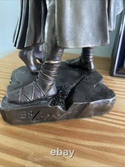 Avalon La Belle Dame Sans Merci Knight's Temptation Bronze Effect Figurine COA