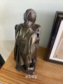 Avalon La Belle Dame Sans Merci Knight's Temptation Bronze Effect Figurine COA