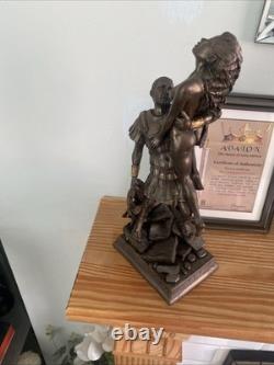 Avalon The Conception of Arthur Bronze Effect Sculpture Figurine Ltd Ed 172/2000