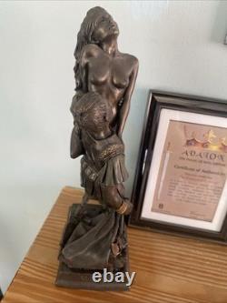 Avalon The Conception of Arthur Bronze Effect Sculpture Figurine Ltd Ed 172/2000
