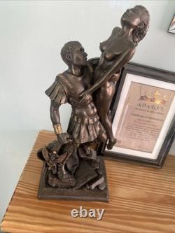 Avalon The Conception of Arthur Bronze Effect Sculpture Figurine Ltd Ed 172/2000