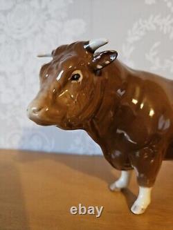 BESWICK Collectors' Club LIMOUSIN BULL model 2463B Limited Edition 1998