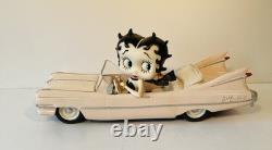 BETTY BOOP 2008 Limited Edition Figurine No 0122 of 2000 King Features Pink Car