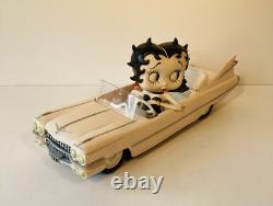BETTY BOOP 2008 Limited Edition Figurine No 0122 of 2000 King Features Pink Car