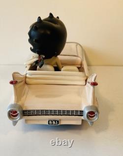 BETTY BOOP 2008 Limited Edition Figurine No 0122 of 2000 King Features Pink Car