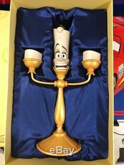 BIG FIG Disney Store Limited Edition Lumiere Candelabra Figurine Statue MIB