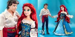 BN LE6000 Disney Designer Fairytale Collection ARIEL & ERIC Dolls Little Mermaid