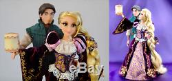BN LE6000 Disney Designer Fairytale Collection RAPUNZEL & FLYNN RIDER Dolls