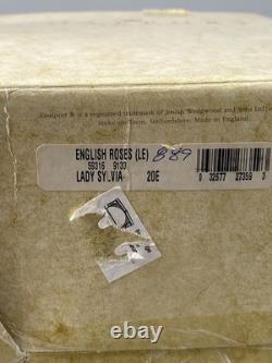 BOXED Coalport English Rose Collection Lady Sylvia 1997 Limited Edition Figurine