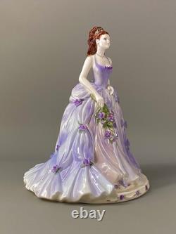 BOXED Coalport English Rose Collection Lilac Time 2000 Limited Edition Figurine