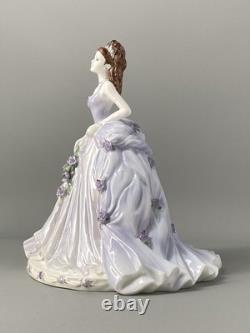 BOXED Coalport English Rose Collection Lilac Time 2000 Limited Edition Figurine