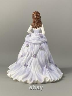 BOXED Coalport English Rose Collection Lilac Time 2000 Limited Edition Figurine