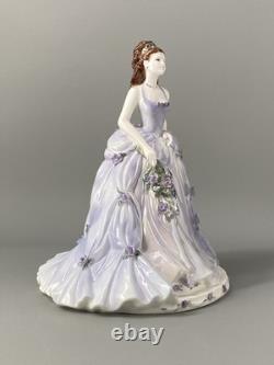 BOXED Coalport English Rose Collection Lilac Time 2000 Limited Edition Figurine