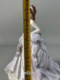 BOXED Coalport English Rose Collection Lilac Time 2000 Limited Edition Figurine