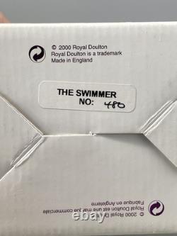 BOXED Royal Doulton Archives The Swimmer Limited Edition Art Deco Figurine c2000