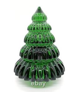 Baccarat Christmas Tree Crystal Figurine 2023 Limited Edition Enchanting Green