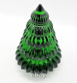 Baccarat Christmas Tree Crystal Figurine 2023 Limited Edition Enchanting Green