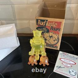 Bad Taste Bears Limited Edition Figurine of 60 Worldwide KN08 Lucid Yellow Snow