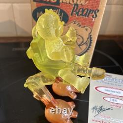 Bad Taste Bears Limited Edition Figurine of 60 Worldwide KN08 Lucid Yellow Snow