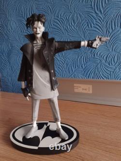 Batman Black & White The Joker Figurine DC By Gerard Way V Rare Limited Edition