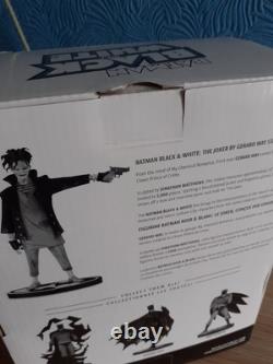 Batman Black & White The Joker Figurine DC By Gerard Way V Rare Limited Edition