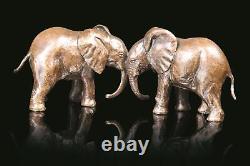 Best Friends Elephant Figurine (Limited Edition) Michael Simpson