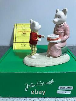 Beswick HAPPY BIRTHDAY RUPERT BEAR Royal Doulton Limited Edition Figurine RARE