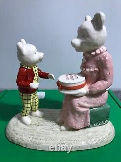 Beswick HAPPY BIRTHDAY RUPERT BEAR Royal Doulton Limited Edition Figurine RARE