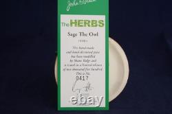Beswick The Herbs Sage The Owl Herb 4 Figure Ltd Ed + Box/cert