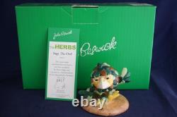 Beswick The Herbs Sage The Owl Herb 4 Figure Ltd Ed + Box/cert