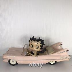 Betty Boop In Pink Limousine Limited Edition Figurine 2008 695 of 2000