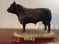 Border Fine Arts'Aberdeen Angus Bull' (Large Crewdson Model) Ltd. Ed. 497/750