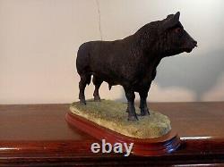 Border Fine Arts'Aberdeen Angus Bull' (Large Crewdson Model) Ltd. Ed. 497/750