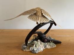 Border Fine Arts Evening Flight Barn Owl Limited Edition Figurine