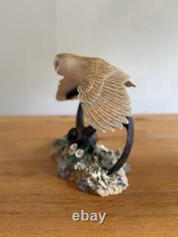 Border Fine Arts Evening Flight Barn Owl Limited Edition Figurine