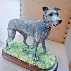 Border Fine Arts Figurine Limited Edition Lurcher Dog No. 85 / 500 with Cert