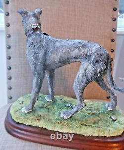 Border Fine Arts Figurine Limited Edition Lurcher Dog No. 85 / 500 with Cert