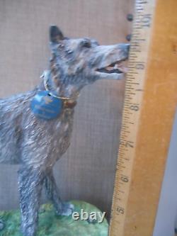 Border Fine Arts Figurine Limited Edition Lurcher Dog No. 85 / 500 with Cert