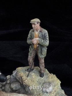 Border Fine Arts Limited Edition Sheepdog and Shepherd Figurine Resin Country