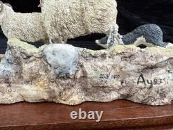 Border Fine Arts Limited Edition Sheepdog and Shepherd Figurine Resin Country