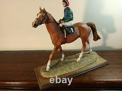 Border Fine Arts'On Parade' Racehorse Walking (Chestnut) Ltd. Edit. 133/950