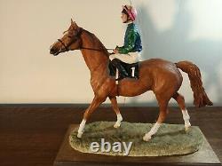 Border Fine Arts'On Parade' Racehorse Walking (Chestnut) Ltd. Edit. 133/950