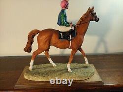 Border Fine Arts'On Parade' Racehorse Walking (Chestnut) Ltd. Edit. 133/950